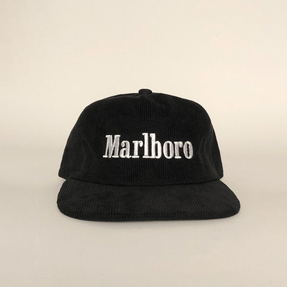 Deadstock Vintage Marlboro Corduroy Snapback Hat